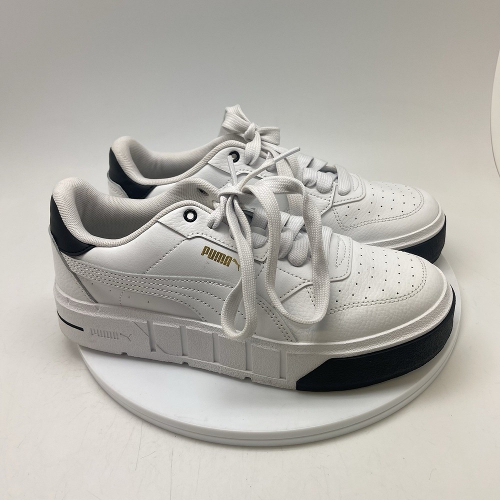 Puma Sneakers Cali Court Big Kids Size 7 Womens 8.5 394384-01 White Causal Shoes